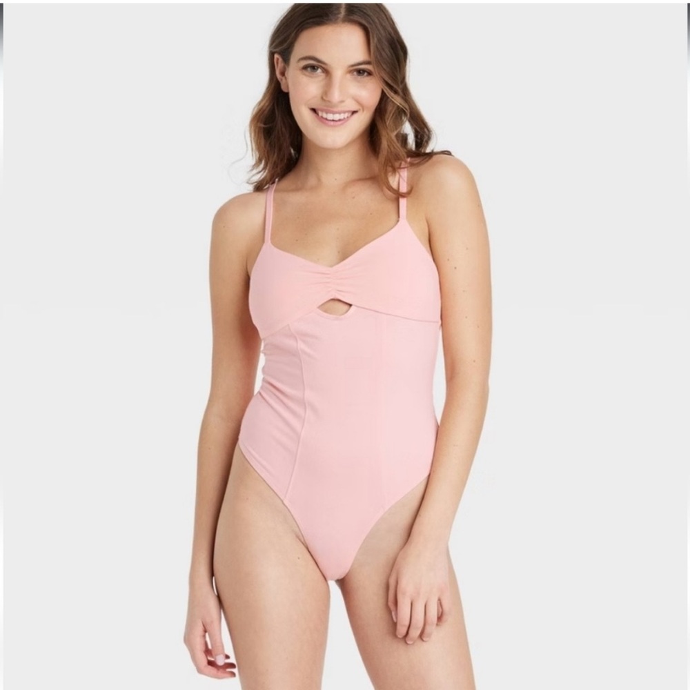 Women's Balletcore Bodysuit - Colsie Pink S